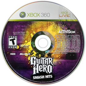 Guitar Hero Smash Hits - Disc (North America) - 1165x1165