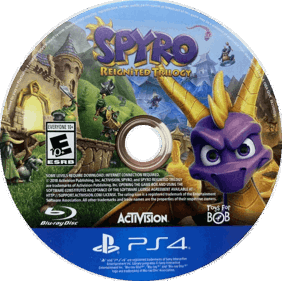 Spyro Reignited Trilogy - Disc (North America) - 1049x1044