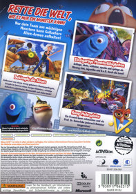 Monsters vs. Aliens - Box - Back (Germany) - 600x855