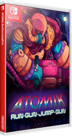 ATOMIK: RunGunJumpGun - Box - 3D (World) - 875x1649