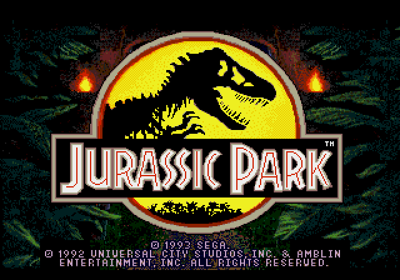 Jurassic Park - Screenshot - Game Title (World) - 640x448