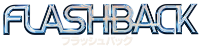 Flashback: The Quest for Identity - Clear Logo (Japan) - 4500x1091