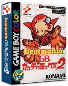 beatmania GB Gotcha Mix 2 - Box - 3D (Japan) - 793x998