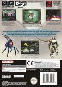Metroid Prime 2: Echoes - Box - Back (Germany) - 486x678