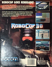 RoboCop 3 - Box - Back (North America) - 766x990