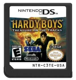 The Hardy Boys: Treasure on the Tracks - Cart - Front (North America) - 571x600