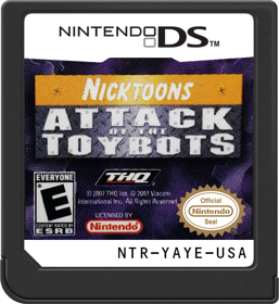 Nicktoons: Attack of the Toybots - Cart - Front (North America) - 517x564
