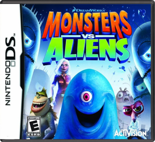 Monsters vs. Aliens - Box - Front - Reconstructed (North America) - 774x708