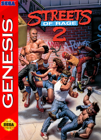 Streets of Rage 2 - Fanart - Box - Front (North America) - 1510x2100