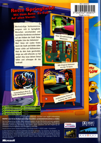 The Simpsons: Hit & Run - Box - Back (Germany) - 564x800