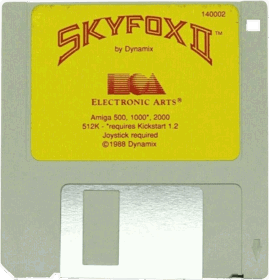 Skyfox II: The Cygnus Conflict - Disc (North America) - 1047x1090