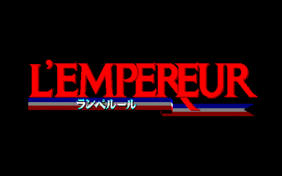 L'Empereur - Screenshot - Game Title (Japan) - 640x400