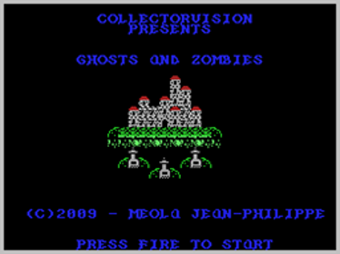 Ghost'n Zombies: A Quest for a Rose - Screenshot - Game Title (World) - 256x192