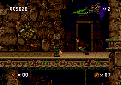 Pitfall: The Mayan Adventure - Screenshot - Gameplay (North America) - 640x448