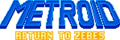 Metroid: Return to Zebes - Clear Logo (World) - 1490x500