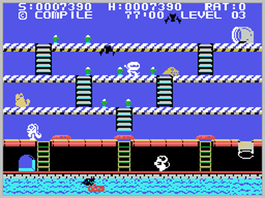 Hustle Chumy - Screenshot - Gameplay (World) - 256x192