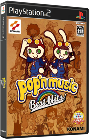 Pop'n Music Best Hits! - Box - 3D (Japan) - 567x878