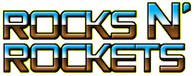 Rocks N' Rockets - Clear Logo (United States) - 500x196