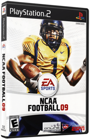 NCAA Football 09 - Box - 3D (North America) - 567x878