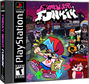Friday Night Funkin' - Box - 3D (North America) - 1409x1330