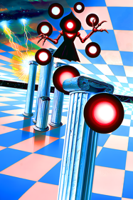 Space Harrier II - Poster (World) - 1000x1500