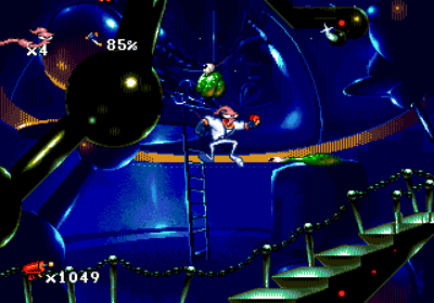 Earthworm Jim: Special Edition - Screenshot - Gameplay (World) - 640x448