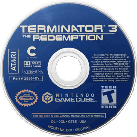Terminator 3: The Redemption - Disc (North America) - 1280x1280