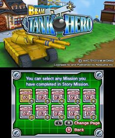 Brave Tank Hero - Screenshot - Game Title (World) - 400x480