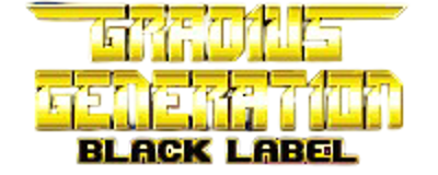 Gradius Generation BLACK LABEL - Clear Logo (World) - 200x80