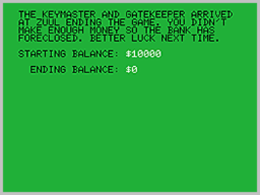 Ghostbusters - Screenshot - Game Over (World) - 256x192