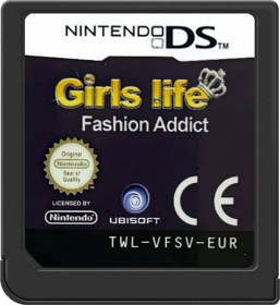 Imagine: Fashion Designer: World Tour - Cart - Front (Europe) - 517x564