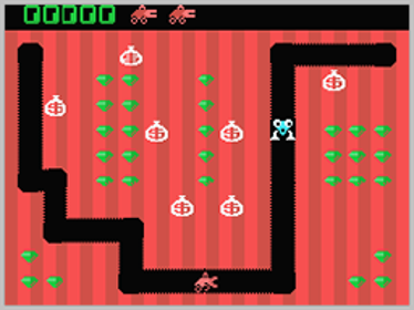 Digger - Screenshot - Gameplay (World) - 256x192