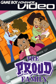 Game Boy Advance Video: The Proud Family: Volume 1 - Box - Front - Reconstructed (North America) - 600x900