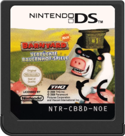 Back at the Barnyard: Slop Bucket Games - Cart - Front (Germany) - 517x564