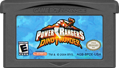 Power Rangers: Dino Thunder - Cart - Front (North America) - 640x368