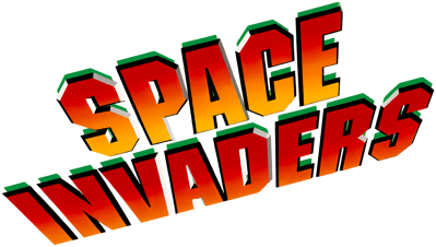 Space Invaders - Clear Logo (North America) - 3840x2177