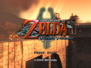 The Legend of Zelda: Twilight Princess - Screenshot - Game Title (Japan) - 512x384