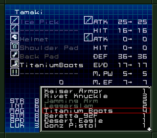 Shin Megami Tensei if... - Screenshot - Gameplay (World) - 256x224