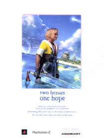 Final Fantasy X - Advertisement Flyer - Front (United States) - 1650x2200
