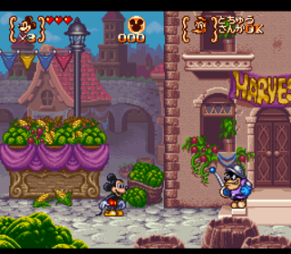 Mickey to Donald: Magical Adventure 3 - Screenshot - Gameplay (Japan) - 256x224