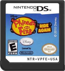 Phineas and Ferb: Ride Again - Cart - Front (North America) - 517x564