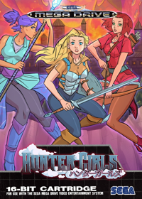 Hunter Girls - Fanart - Box - Front (World) - 585x818