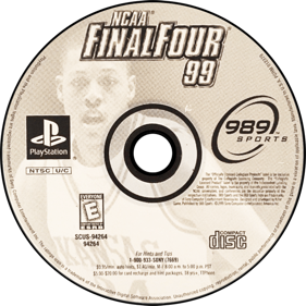 NCAA Final Four 99 - Disc (North America) - 700x700