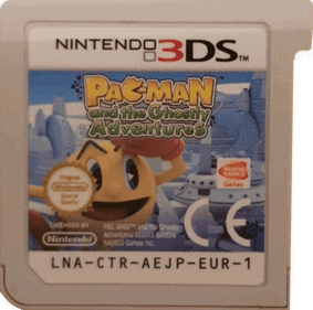 Pac-Man and the Ghostly Adventures - Cart - Front (Europe) - 832x825