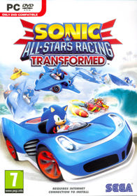 Sonic & All-Stars Racing Transformed - Box - Front (Europe) - 1013x1450