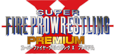 Super Fire Pro Wrestling X Premium - Clear Logo (Japan) - 4500x2106