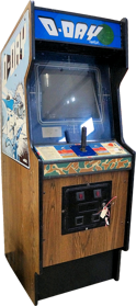 D-Day (Olympia) - Arcade - Cabinet (United States) - 666x1500