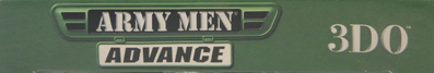 Army Men Advance - Box - Spine (North America) - 1501x253