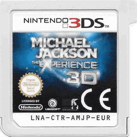 Michael Jackson: The Experience 3D - Cart - Front (Europe) - 761x765