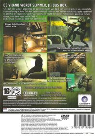 Tom Clancy's Splinter Cell: Chaos Theory - Box - Back (The Netherlands) - 562x800